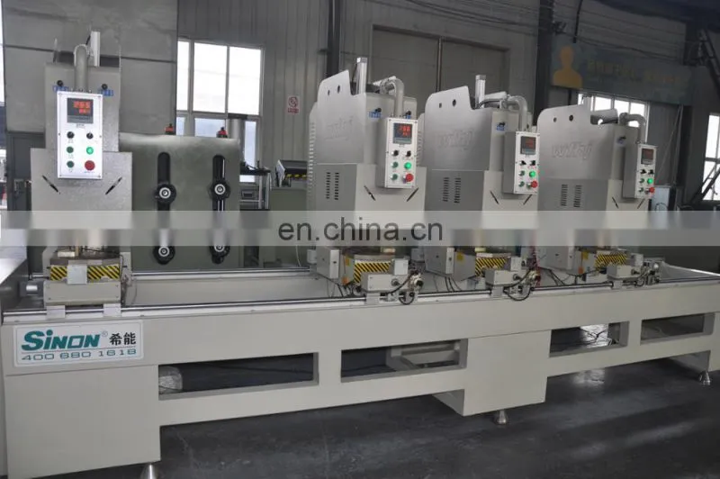 UPVC window PVC window two head welding machine for seamless welding