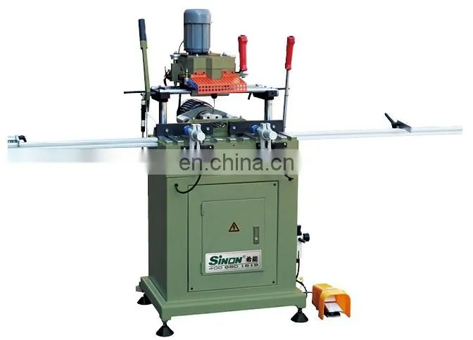 New Type pvc aluminum profile door lock hole drilling machine