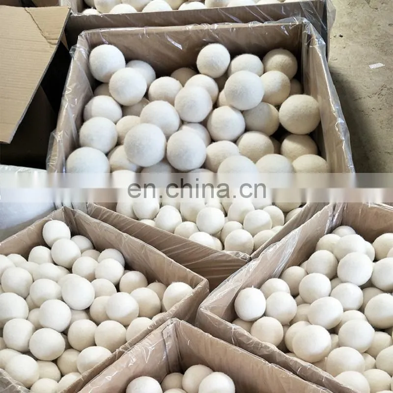 factory supply customized size wool chemical fiber tennis ball