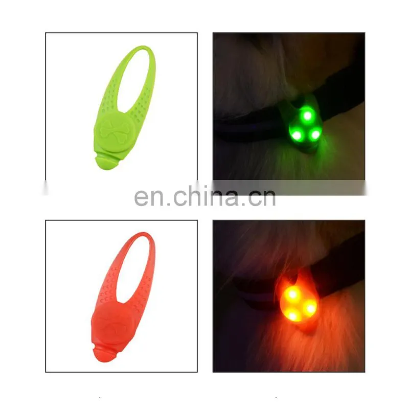 Wholesale Pendant Style Waterproof Retractable USB Flashlight Dog Collar Led Toy