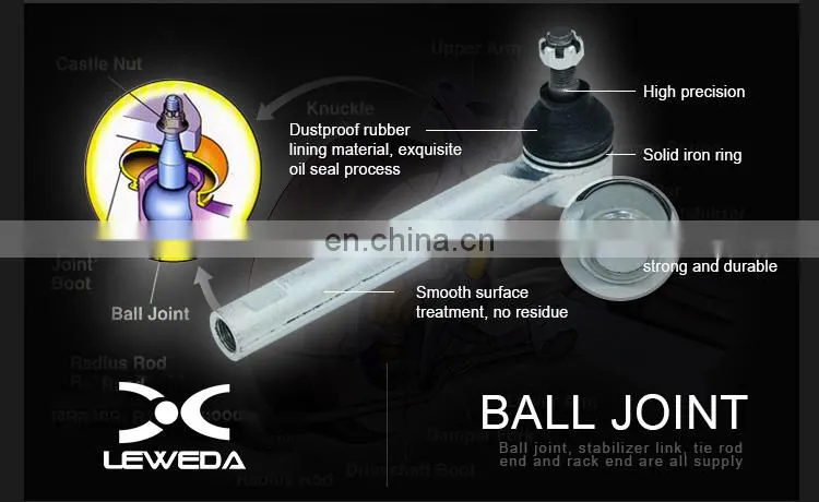 LEWEDA brand hot sale ball joint 43330-60020 for japan car