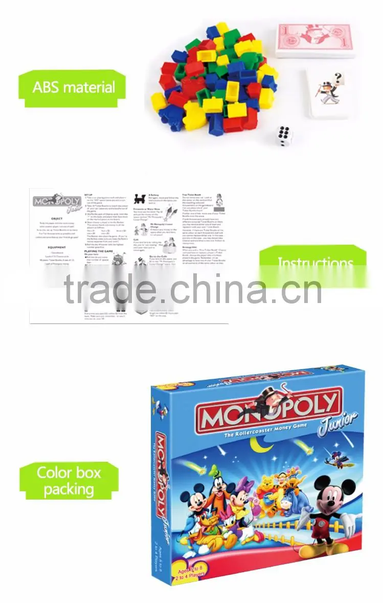 New arrival card games,board games for kids