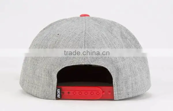 Fashion Flat Bill Snapback Cap Print Brim Snapback Hat