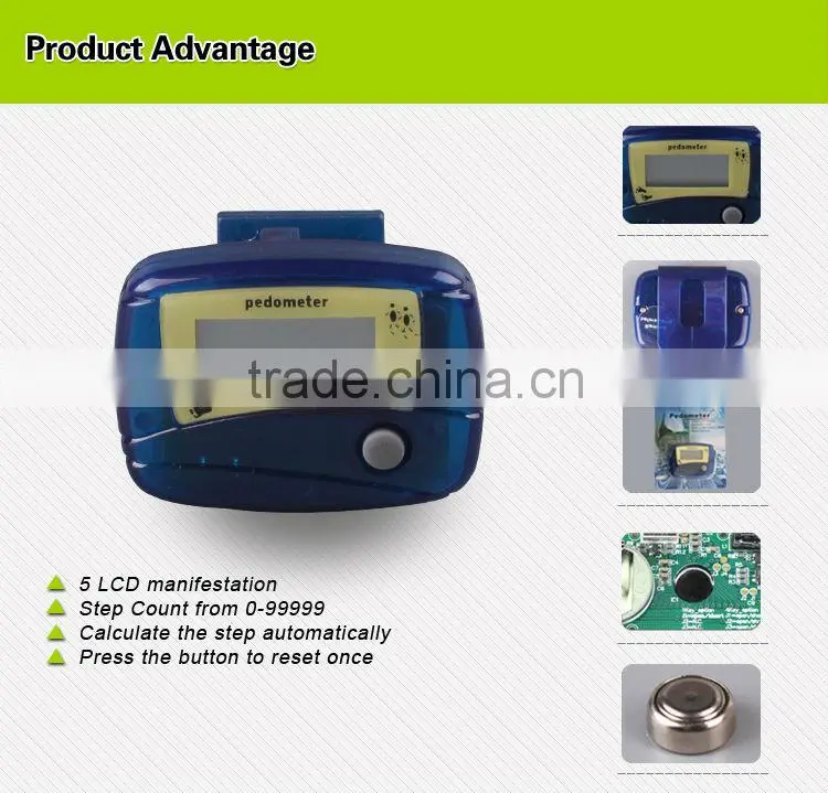 pocket running pedometer for all people