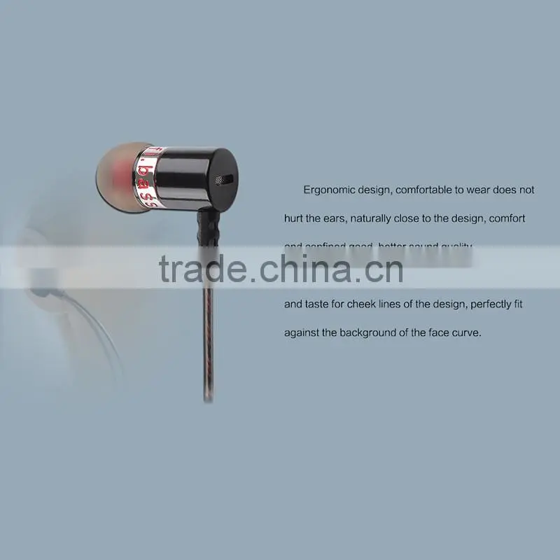 2016 popular DT5 Ear Headphone HiFi Headphone With Mic