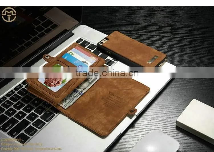 iCase manufacturer wholesale custom design wallet leather cell phone case for iphone 6s plus