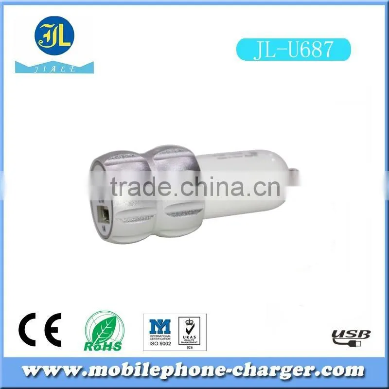Fast Charge Output DC 5V USB power travel mobile car charger