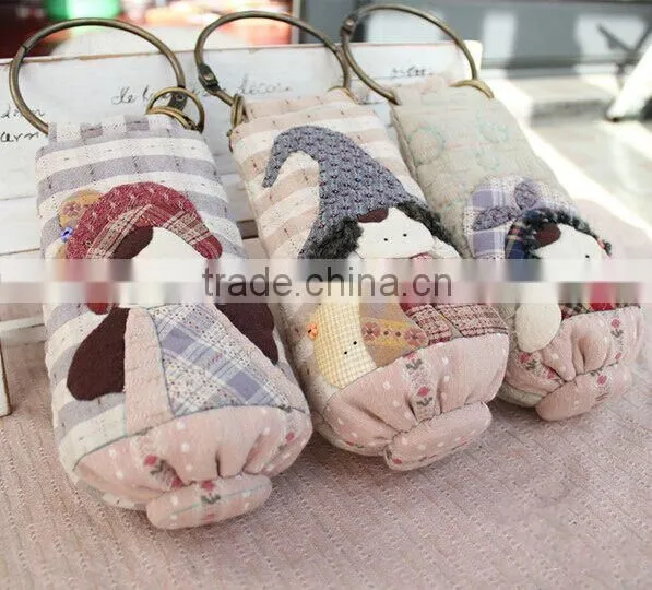 ladies handbag antique brass key ring for cellphone bag