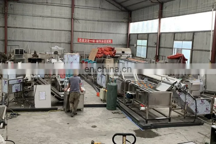 Fully Automatic Electric French Fries Potato Chips Making Machine Production Line