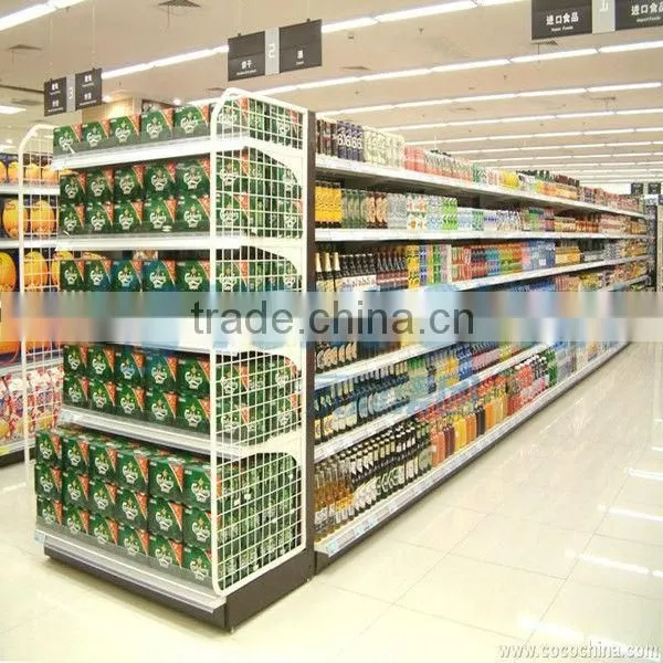 metal wire shelving gondola shelving supermarket shelving