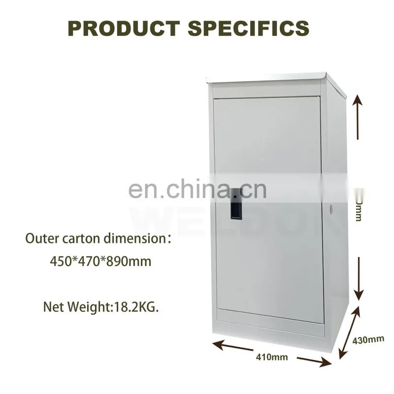 Customize Home Modern Smart Courier Parcel Mail Drop Postage Stand Post Letterbox Packaging Box