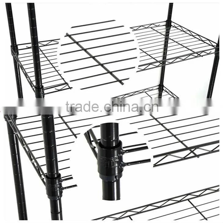 Mordern collapsible metal rack with four layers