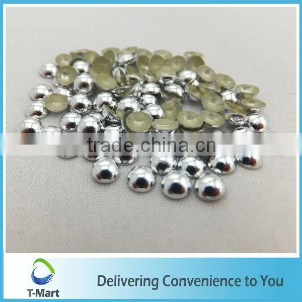 competitive price half round rhinestuds for children and women's clothing decoration
