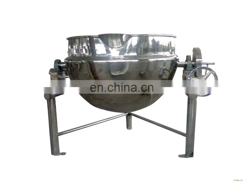 Industrial Automatic Cooking, Boiling, Stirring & Tilting Kettle/Pot/Pan
