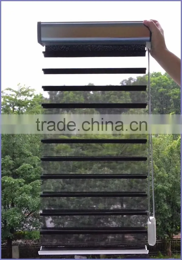 Curtain Times Home Decoration Double Layer Fabric Shangri-la Blinds for Windows