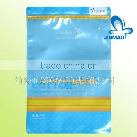 Colour printed clear aluminum foil bag