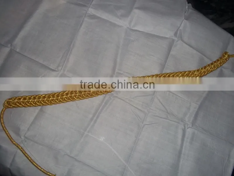 military shoulder cords and aiguillettes