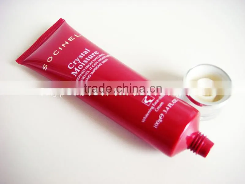 PE round tubes for packaging cream lotion
