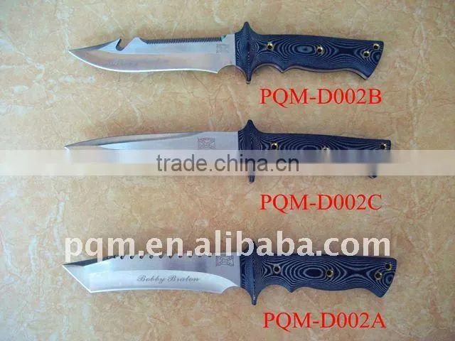 High grade hunting knife 002A