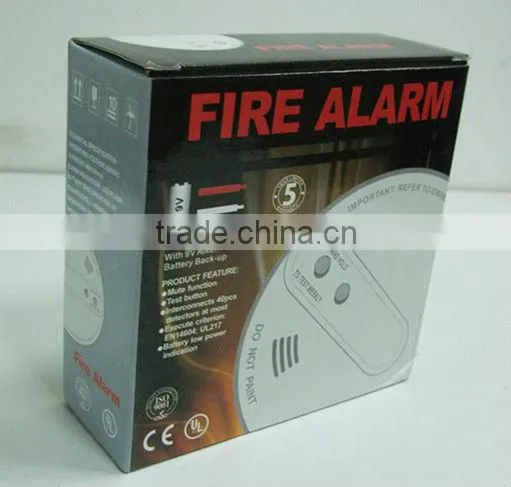 Wired Infrared Smoke & Fire alarm sensor detector/ Flame detector