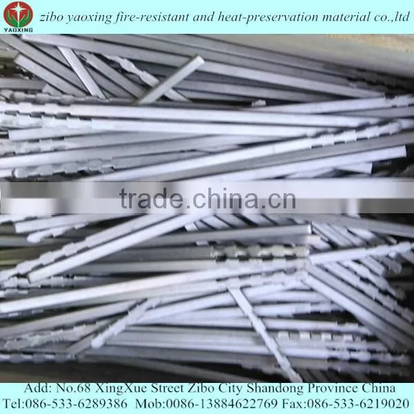 SS310 insultwist pin/washer with ceramic shape