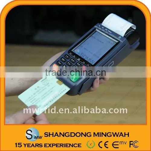 Java rfid portable pos with thermal printer phone call support accept Paypal