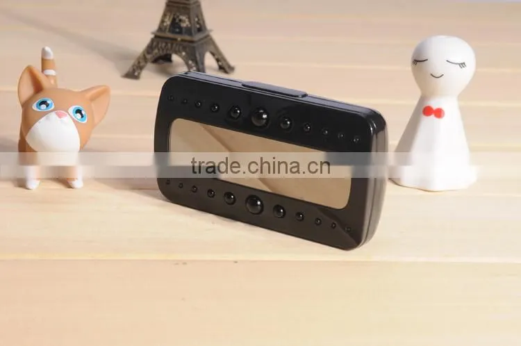HD 1080P Alarm Clock Hidden Camera Clock with Battery and Long Time Recording