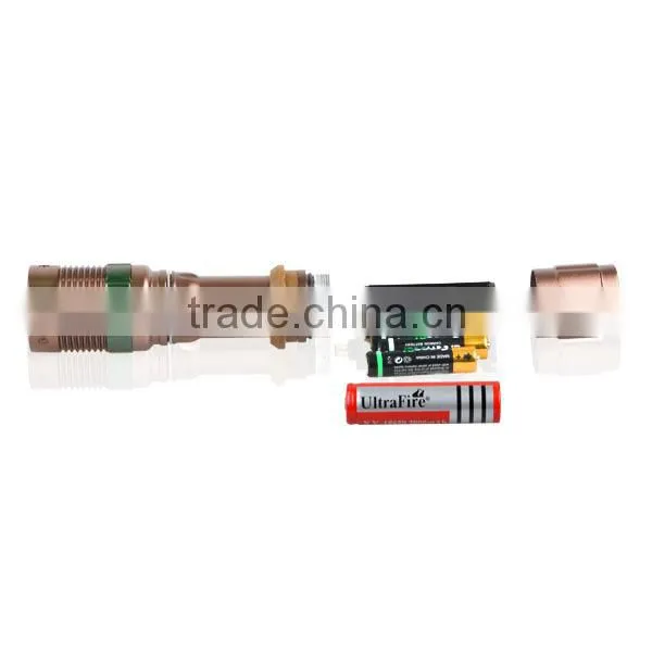 YT-1802B XPE LED Police Flashlight Torch 1101