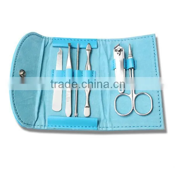 Professional 7pcs manicure pedicure set