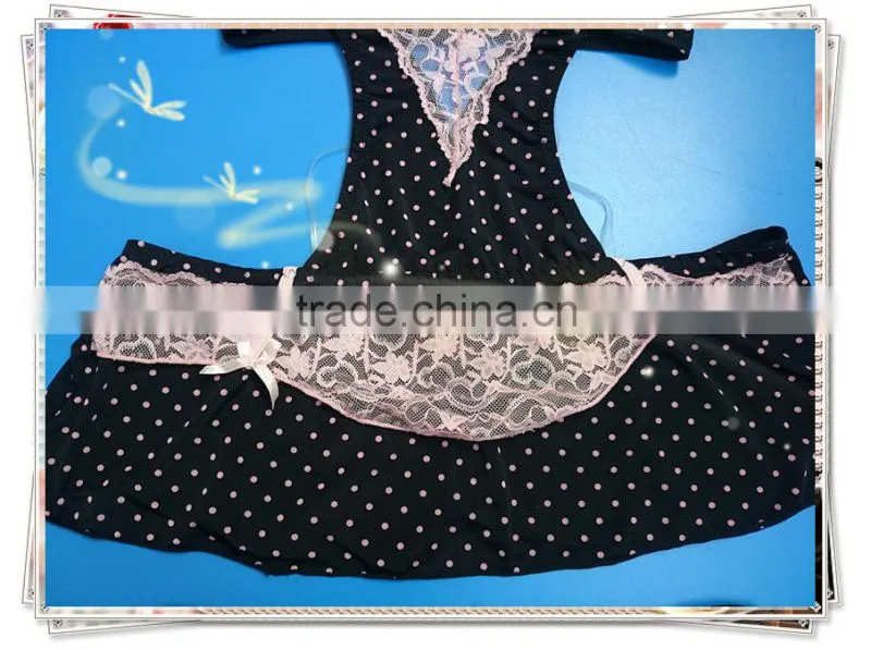 Fashion Apron Nightwear, Sexy Lingerie Factory