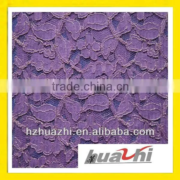 monochrome embroidered lace fabric
