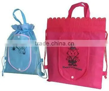 2012 Cheap promotional nylon drawstring bag