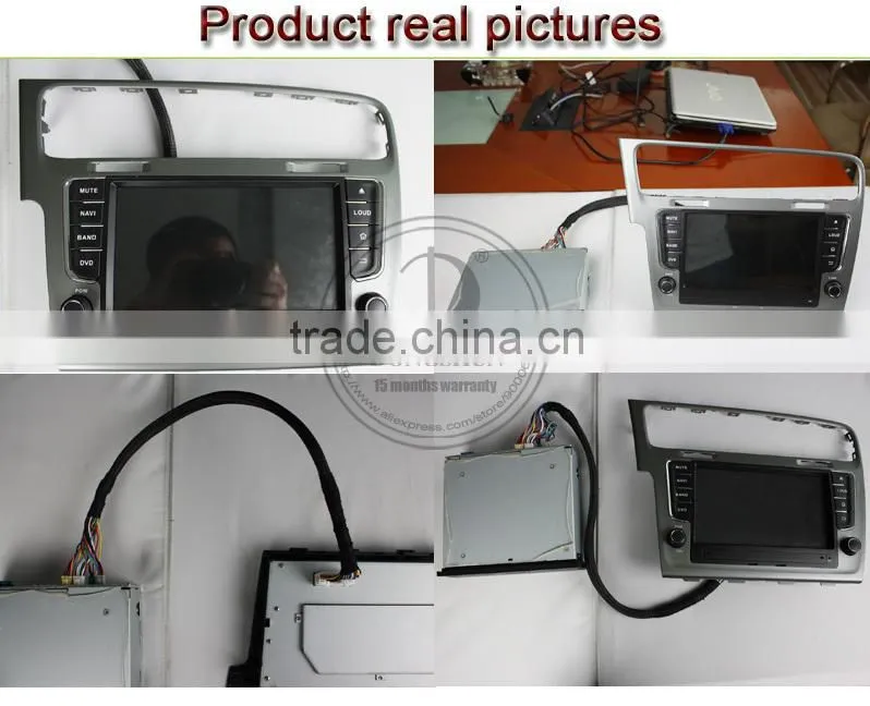 8" VW Golf7 2013 pure android 4.2.2 car DVD GPS with WIFI/3G