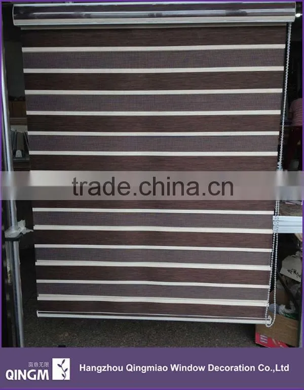 2016 QINGM modern home decor zebra blinds for window