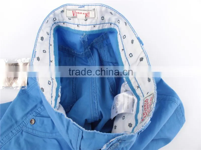 Mens cheap 100%cotton stock lot apparel shorts