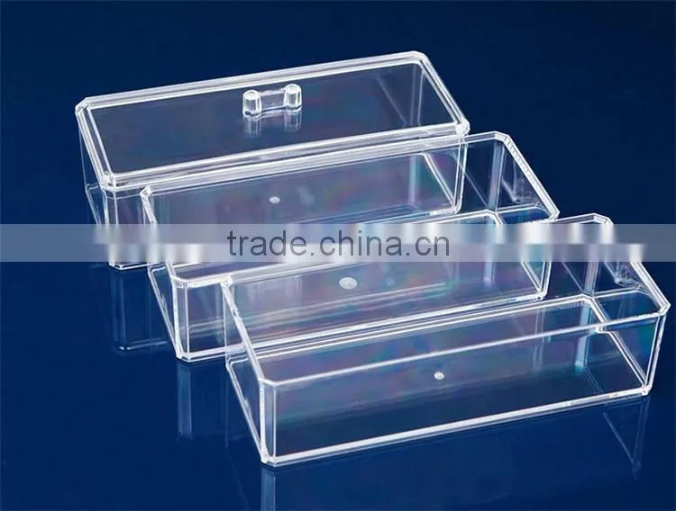 cosmetic box manufacturing popular plastic makeup container