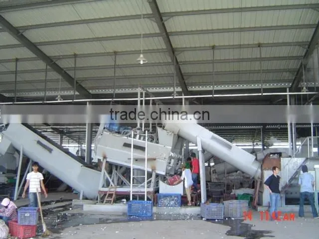 PET bottle washing line/plastic recycling line