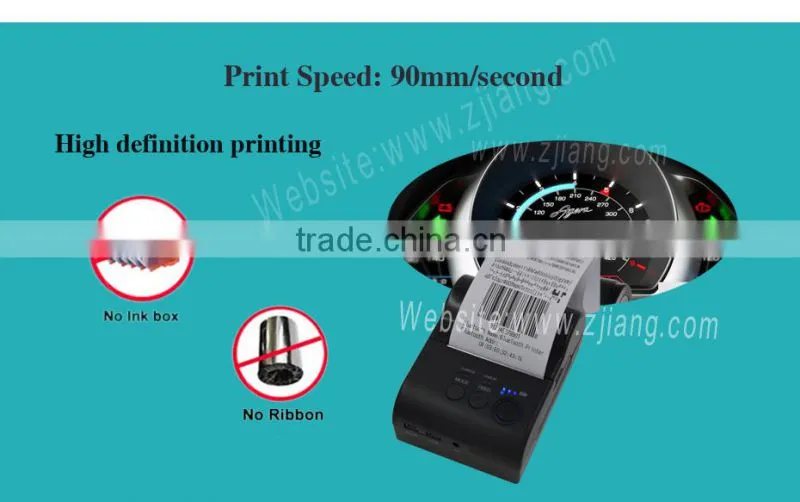 58mm Android hot sell Bluetooth printer for POS system