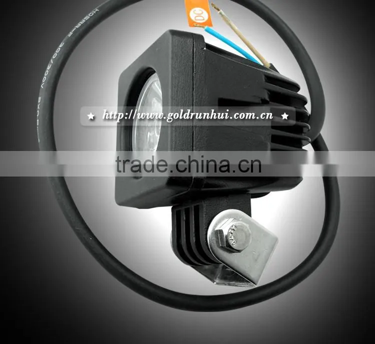 GoldRunhui RH-L0443 2inch truck Led driving light 10W Led Truck Off Road Light 10w