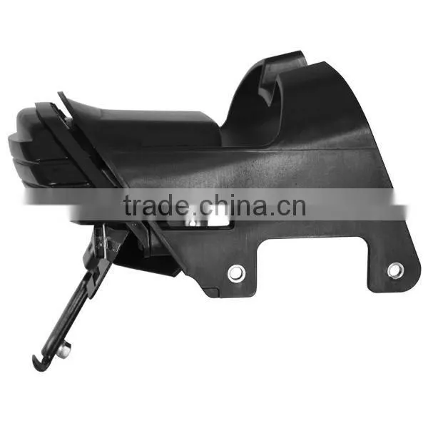 Integrated LED Tri-Bar Tail Light with Smoked Lens and Mounting Bracket for Harley Davidson
