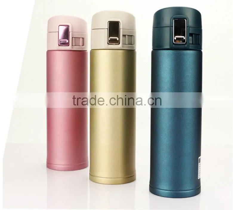 best seller matte finish double locked lid stainless steel drinkware hot water bottle