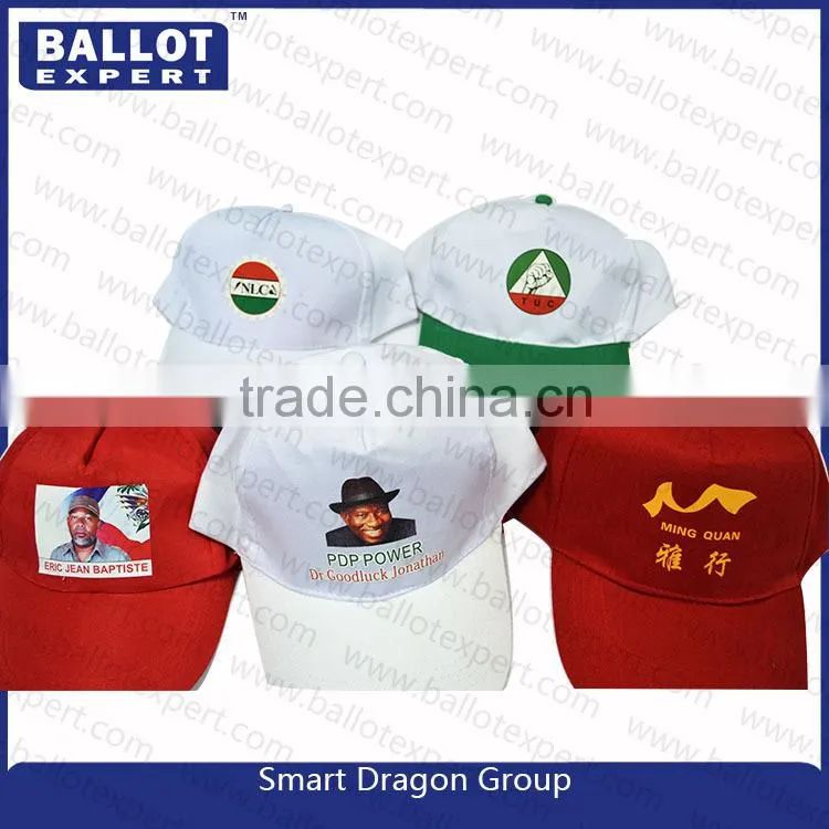 factory price vote advertising caps and hats
