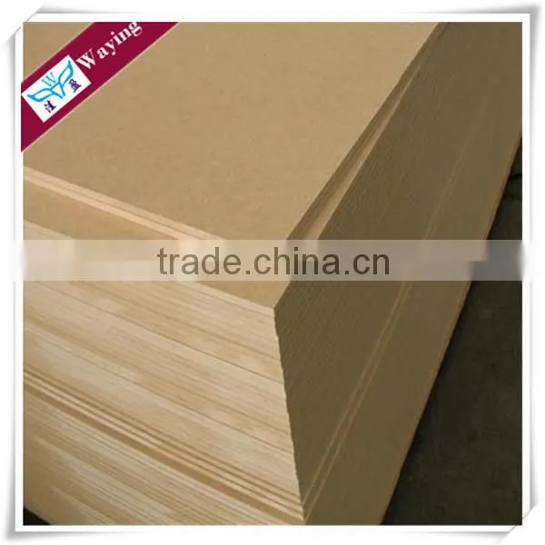 Laser Cutting Melamine MDF Plain MDF from MDF Wood Factory