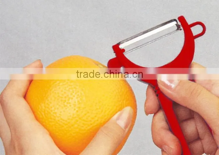 ABS+S/S 12.3*7.7 Kitchen gadgets small fruit&vegetable peeler/Portable peeler/melon peeler