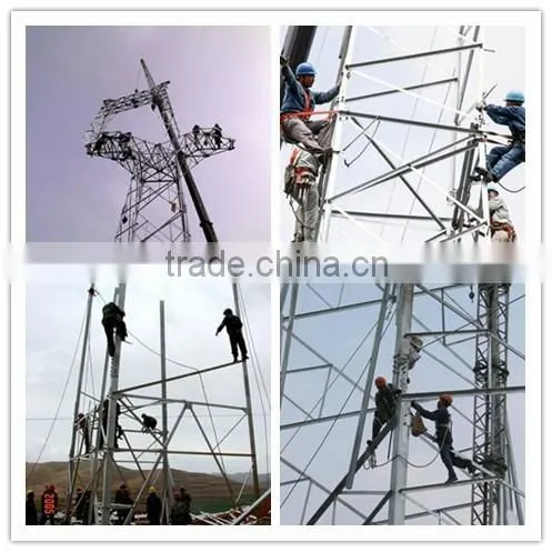 hot dip galvanized street light steel poles