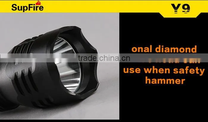 500m long shot outdoor rechargeable LED seach light