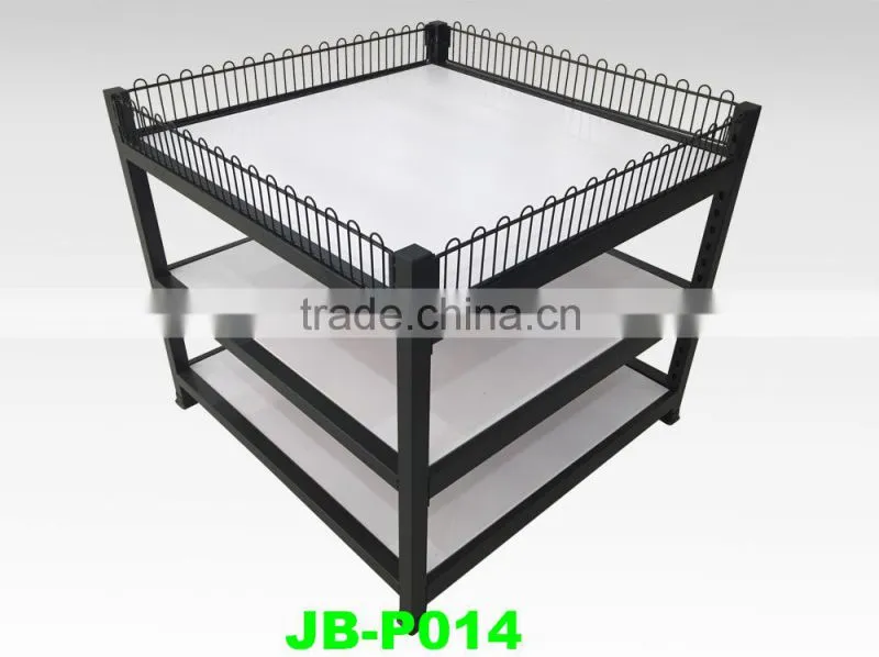 Supermarket Wire Promotion Table Stand Dump Bin