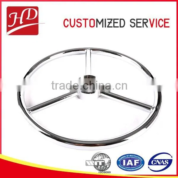 High quality metal round stainless chair base made in China