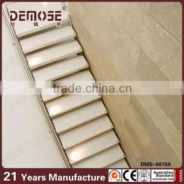 prefabricated villa small space wood stairs