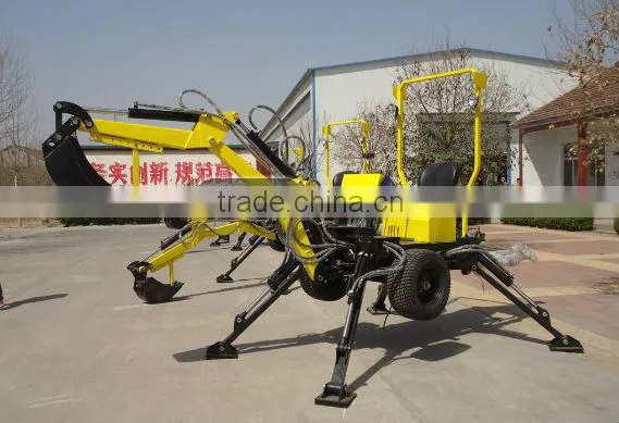 The China largest manufacturer for small backhoe with wheel